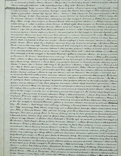 1825 m. Rokiškio grafystės inventorius, Rokiškio dvaro sodybos pastatų aprašymas