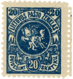 Lietuvos pašto ženklai iki lito įvedimo (1918–1922)
