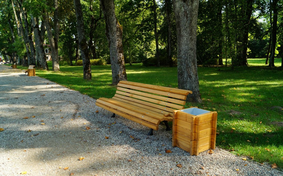 Parkas pasipuošė