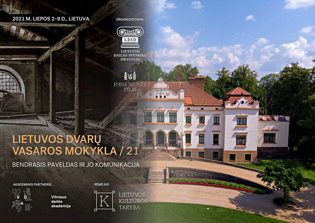 Liepos 2–9 d. vyks pirmoji „Lietuvos dvarų vasaros mokykla“
