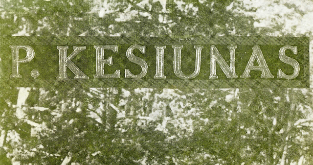 Sausio 20-ąją minime teisininko, rašytojo, pedagogo Povilo Kesiūno 130-ąsias gimimo metines