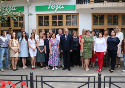Projekto partneriai susitikime Jelgavoje 2019-06-25
