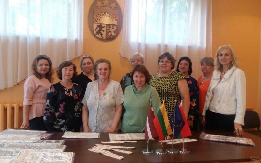 Projekto partneriai susitiko Neretose