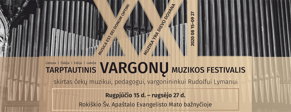 Kviečiame į XXI tarptautinį vargonų muzikos festivalį!