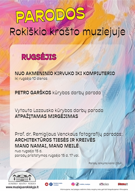 mažasRugsejo parodos