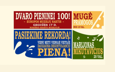 Europos muziejų naktį švęsime kultūrą ir pieną