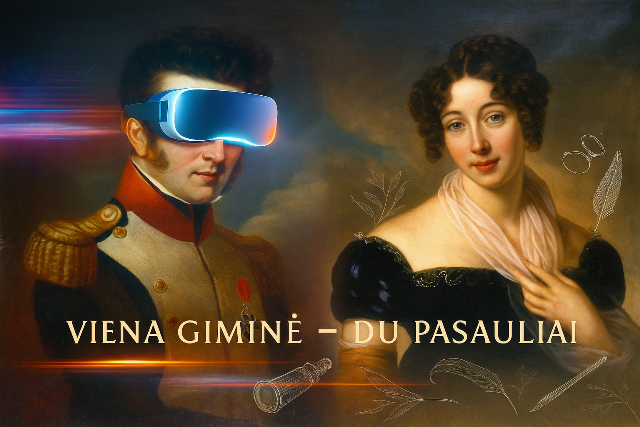 Viena giminė – du pasauliai