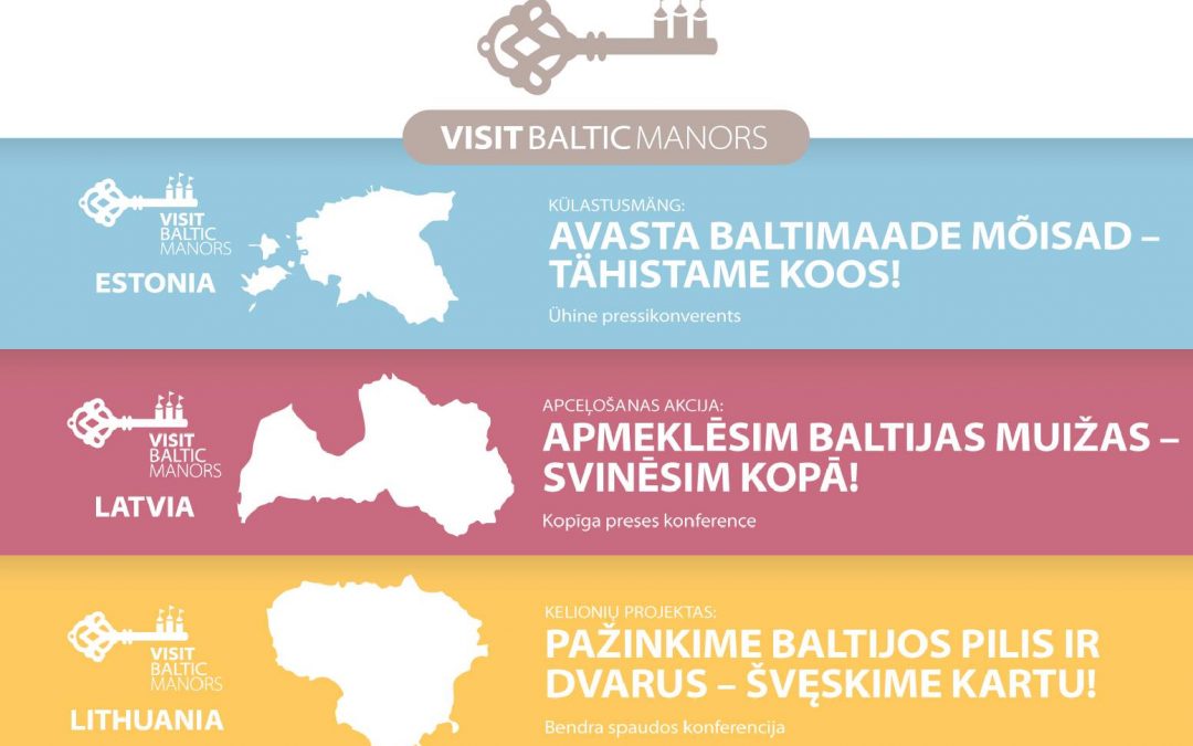 Pažinkime Baltijos šalių pilis ir dvarus