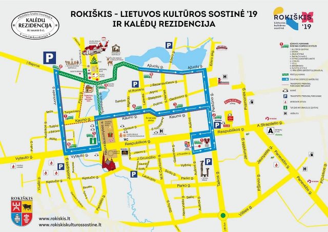Eismas Rokiškyje Didžiosios atidarymo šventės dieną